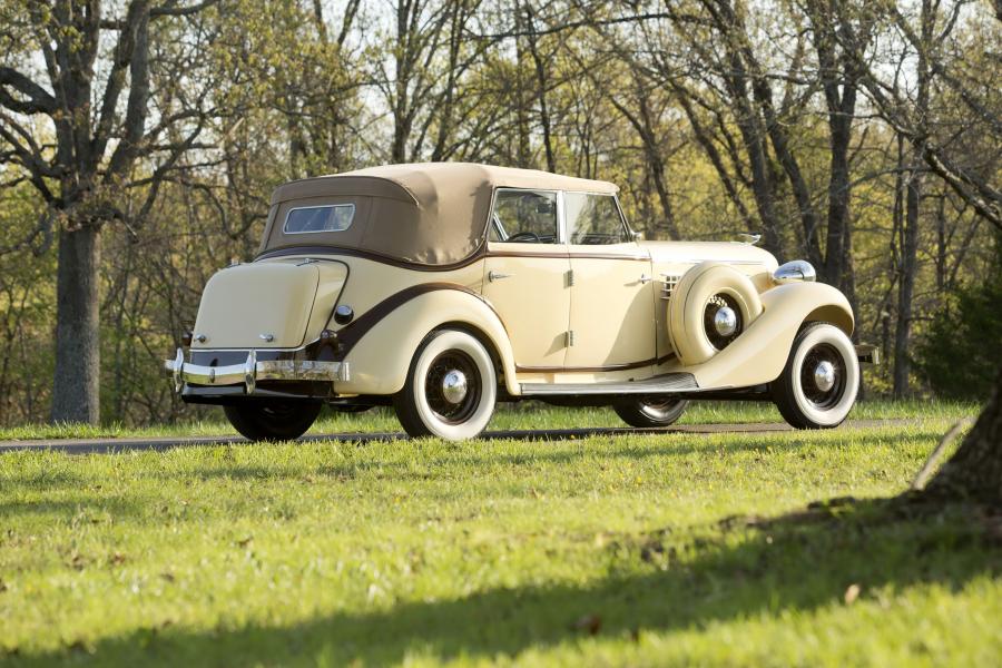  Auburn 852 Dual Ratio Phaeton 1936 года  (фото 4 из 10)